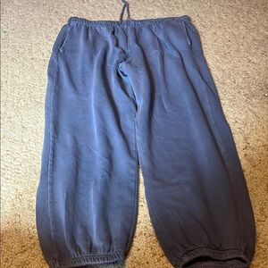 Old Navy Blue Joggers Elastic Waistband Relaxed Fit